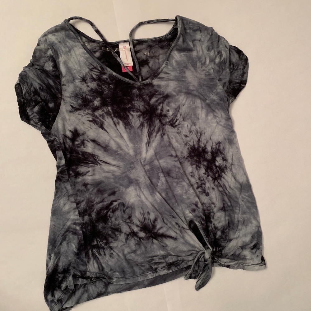 Tie dye colored top